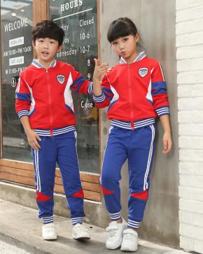春秋中小学生校服儿童班服中学生成人运动校服两件套 